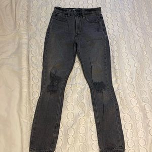 Abercrombie and fitch skinny high rise jeans